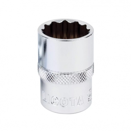 Licota Головка торцевая, 12-гранная, 1/4", 6 мм