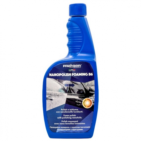 FRA-BER NanoPolishFoaming B6. Жидкий полироль,1000мл, шт