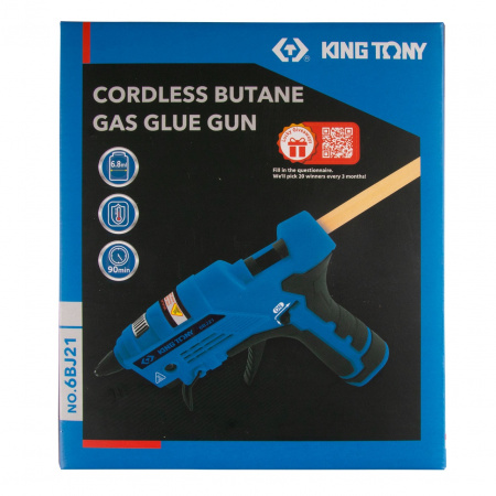 KING TONY Пистолет клеевой газовый 