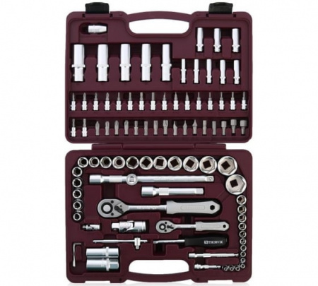 Thorvik Набор инструмента универсальный 1/4", 1/2"DR, 94 предмета 