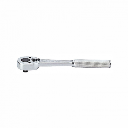 KING TONY Трещотка 3/8", 200 мм, 32 зубца, флажковая, фиксатор 3779-08F