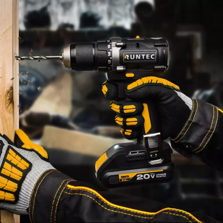 RUNTEC PRO Дрель-шуруповерт аккумуляторная 13 мм, 20 В, 55 Нм, 1800 об/мин, 2*2 Ач