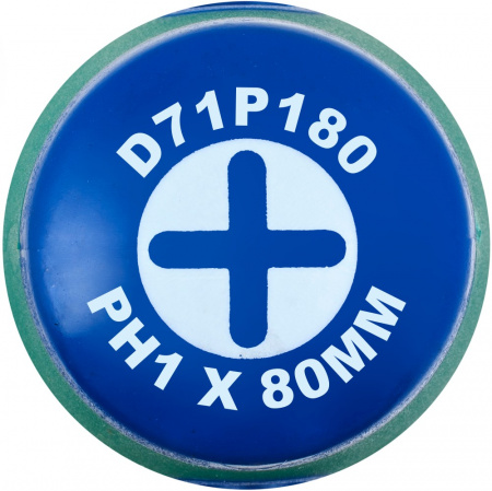 Jonnesway Отвертка стержневая крестовая ANTI-SLIP GRIP, PH1x80 мм