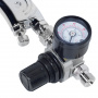 МАСТАК Краскопульт низкого давления, сопло 0,8 мм, мини, верхний бачок, кейс
