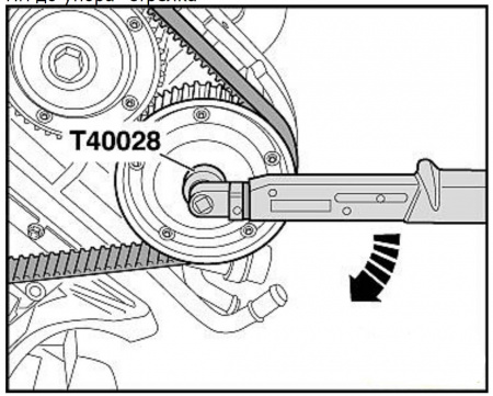 Licota Головка специальная для проворачивания распредвала VAG V6 3.0 L T40028