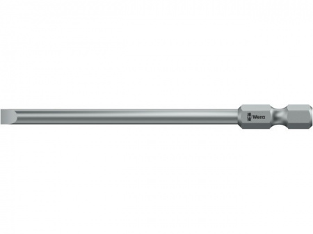 WERA Бита шлицевая с закалкой до вязкой твёрдости 800/4 Z, 1.0 x 5.5 x 152 mm