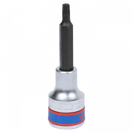 KING TONY Насадка (бита) торцевая 1/2", TORX, T27, L = 80 мм