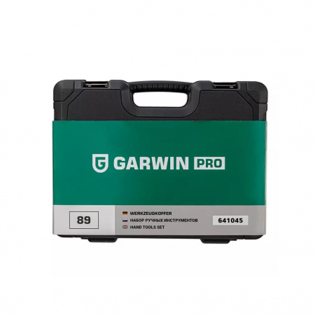 GARWIN PRO Набор ручных инструментов 1/4" и 1/2" 6 гр. 89 предметов