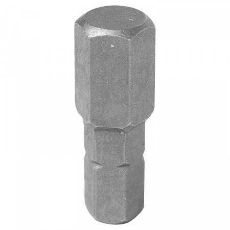 KING TONY Вставка (бита) торцевая 1/4", HEX, 8 мм, L = 25 мм
