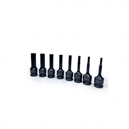 STANKO Набор ударных головок XZN 1/2" (8 предметов)