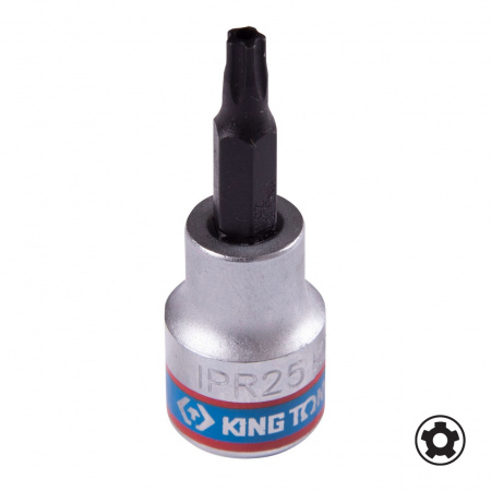 KING TONY Насадка (бита) торцевая 3/8", TORX PLUS (5-лучевой П-образной формы), IPR25, L = 50 мм 