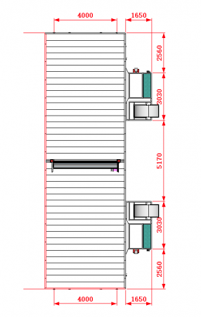 KraftWell KRW1655-MG Покрасочная камера 16 х 5 х 5 м., 88 000 м3/ч