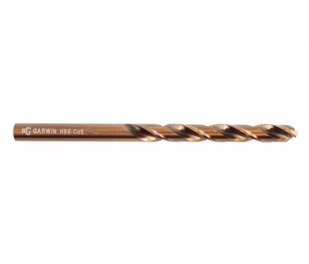 GARWIN INDUSTRIAL Сверло спиральное по металлу 3,2 мм, DIN 338, HSS-Co5, 5xD, 135°, HA, тип UNI