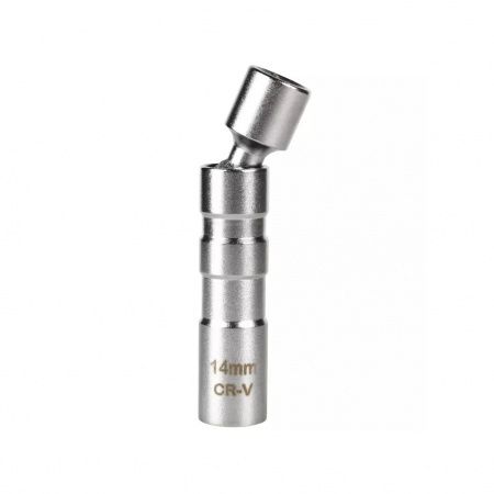 GARWIN PRO Головка торцевая глубокая шарнирная свечная 3/8", 12-гранная, 14 мм