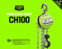 Таль ручная цепная HITCH CH100, 3 т, 12 м.