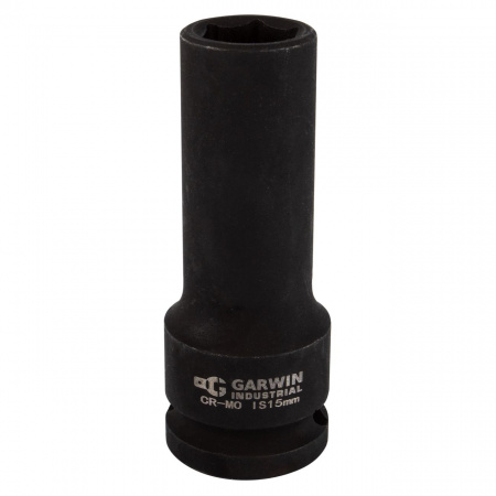 GARWIN Головка торцевая ударная глубокая 1/2", 6 гр, 17 мм