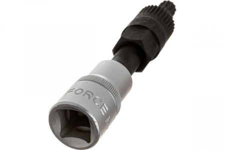 FORCE Ключ генератора 1/2", сплайн M10х110 мм, 33 зуба для европейских а/м