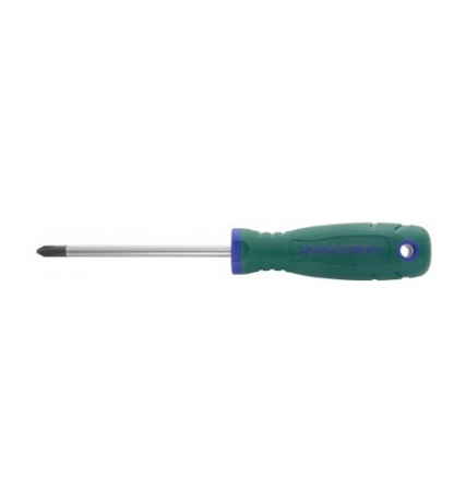 JONNESWAY Отвертка стержневая крестовая ANTI-SLIP GRIP, PH2х100 мм D77P2100