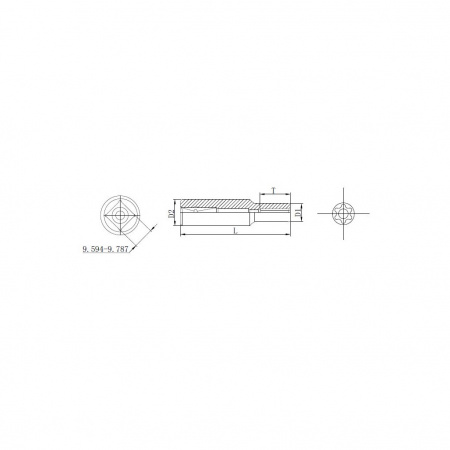 Thorvik Головка торцевая глубокая 3/8"DR, внешний TORX®, Е16