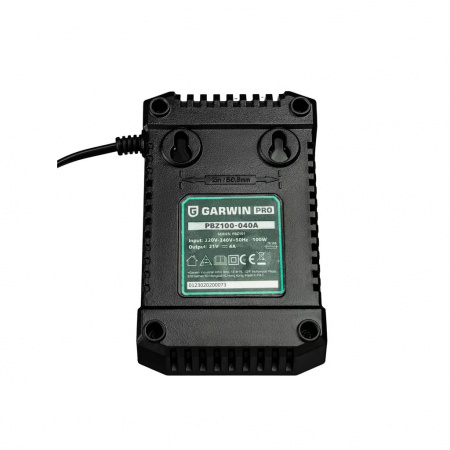 GARWIN PRO Зарядное устройство 18В, 4A, для зарядки Li-Ion аккумуляторных батарей Garwin Pro