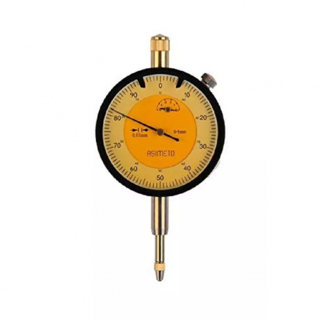 ASIMETO Индикатор часового типа ИЧ 0-5 мм, 0,01 мм