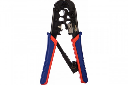 Knipex Пресс-клещи для штекеров RJ, 2 гнезда, RJ 11/12 (6-pin), RJ 45 (8-pin), 190 мм