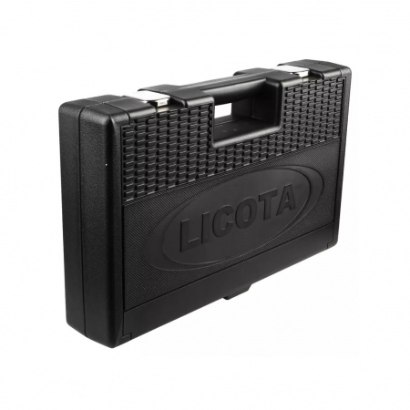 Licota Набор инструмента 1/4" и 1/2" 6 гр., с молотком и отвертками, 81 предмет
