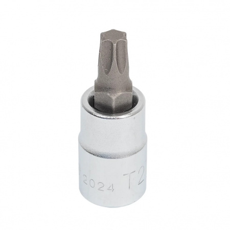 Hans Торцевая головка короткая со вставкой 1/4" TORX Т27, 2024T27