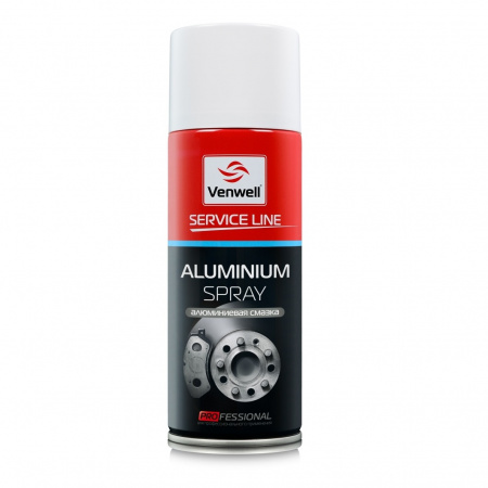 VENWELL Смазка алюминиевая Aluminium Spray, 400 мл