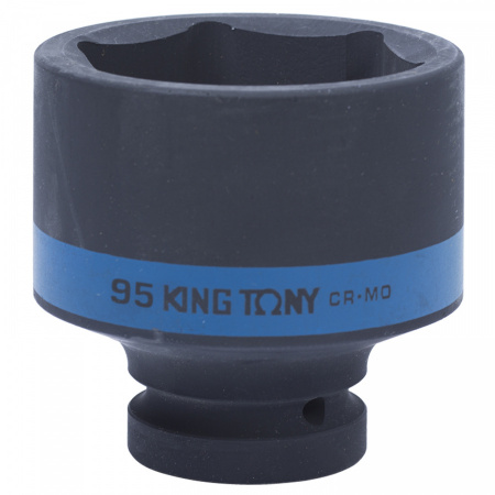 KING TONY Головка торцевая ударная шестигранная 1", 95 мм
