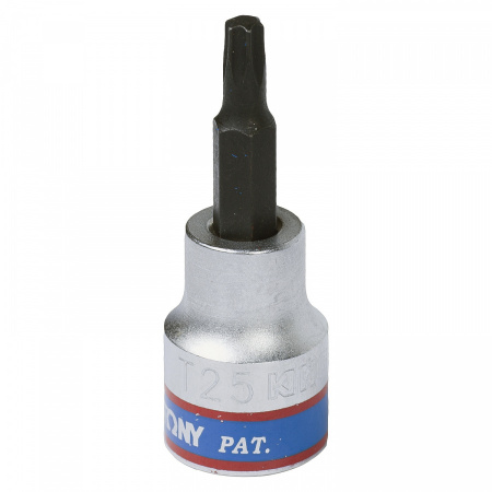 KING TONY Насадка (бита) торцевая 1/2", TORX, T25, L = 60 мм