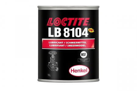 LOCTITE LB 8104 1L Cмазка силиконовая для пищевой промышленности, банка