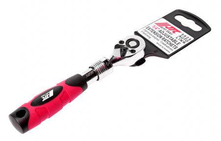 JTC Ключ трещотка 1/4" 72 зуба 150-200 мм телескопический 
