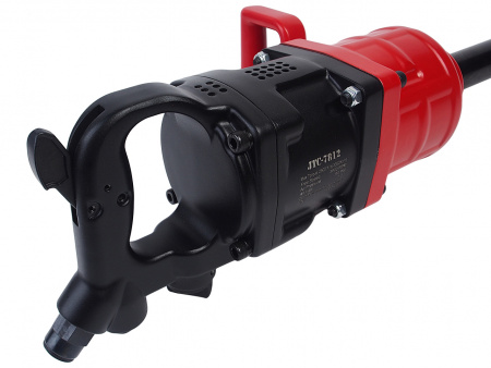 JTC Пневмогайковерт ударный 1'' (3390 Nm) 90PSI 3800об/мин, длина шпинделя 228мм, расх. возд. 351 L/