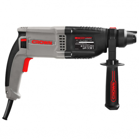CROWN CT18108 BMC Перфоратор трех режимный SDS+, 800 Вт, 3,4 Дж, 0-5300 уд/мин, кейс