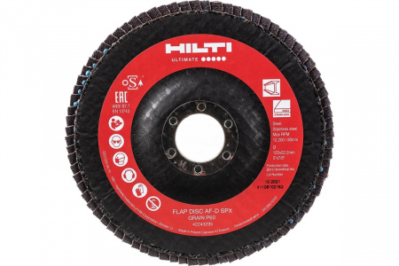 HILTI Диск лепестковый шлифовальный AF-D, 125х22 мм, P60 SPX