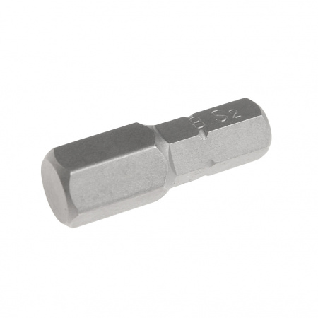 JTC Бита HEX H8х25 мм 1/4" DR 6-ти гранная S2 