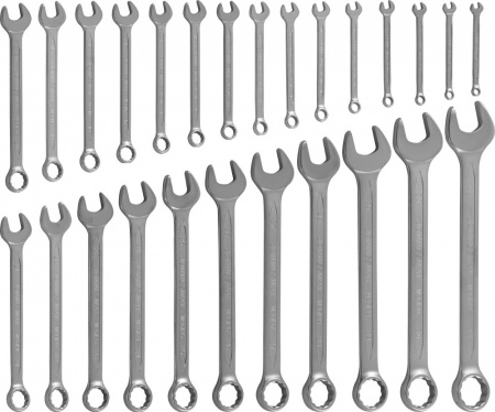 JONNESWAY Набор ключей гаечных комбинированных в сумке, 6-32 мм, 26 предметов