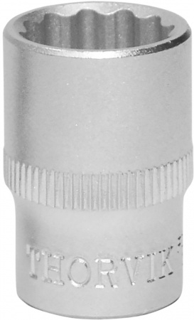 Thorvik Головка торцевая 12-гранная 3/8" DR, 13 мм
