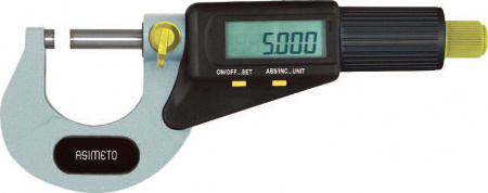 ASIMETO Микрометр цифровой 0,001 мм, 125-150 мм