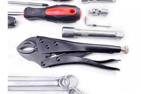 СЕРВИС КЛЮЧ Универсальный набор инструментов 1/2” и 1/4", 72 предмета