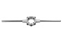 GARWIN Плашкодержатель М12 - 14, (38х14 мм), DIN225, 315 мм
