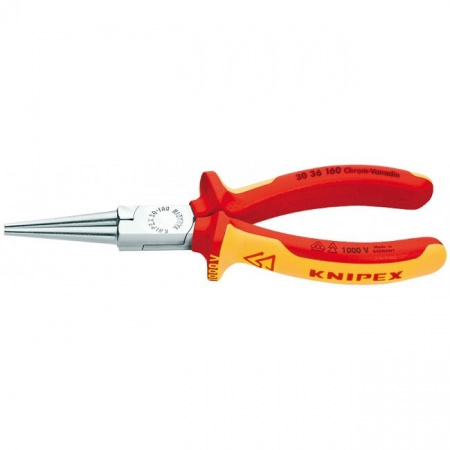 Knipex Длинногубцы диэлектрические 160 мм VDE 1000 В