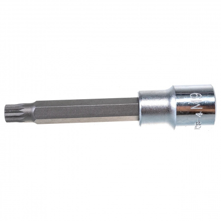 Hans Торцевая головка 1/2"DR со вставкой Spline M9, длина 100 мм