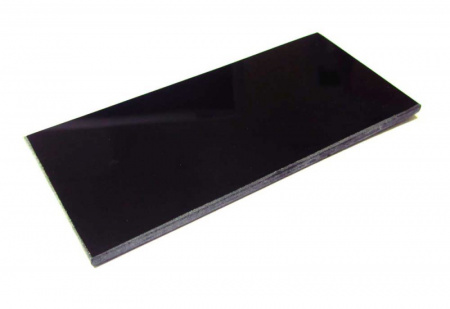AURORA Стекло DIN10 для маски A-12 BLACK GLASS наружное 105х50мм