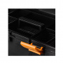 RUNTEC Ящик инструментальный пластиковый с органайзером, средний, 450х243х210 мм