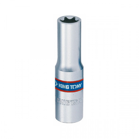 KING TONY Головка торцевая TORX Е-стандарт 3/8", Е10, L = 63 мм