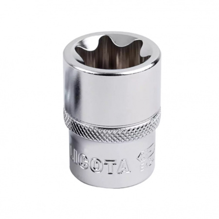 Licota Головка торцевая 3/8" (9,53 мм), E-профиль, E14, длина 28 мм