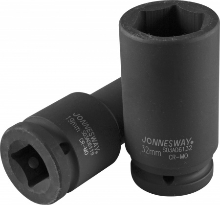 JONNESWAY Головка торцевая ударная глубокая 3/4"DR, 32 мм