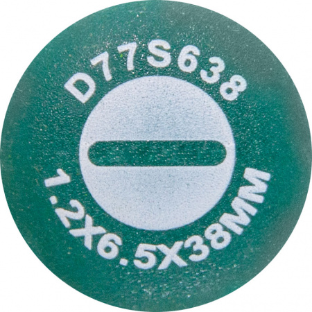 Jonnesway Отвертка стержневая шлицевая ANTI-SLIP GRIP, SL6.5х 38 мм